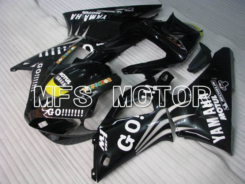 Yamaha YZF-R1 2000-2001 Injection ABS Fairing - GO!!!!!!! - Black - MFS3269 - Fairings Kit