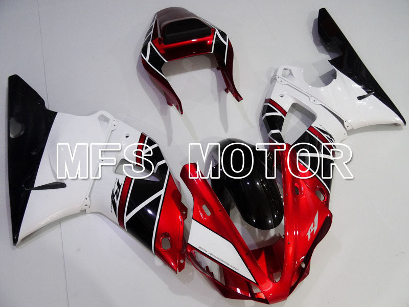 Yamaha YZF-R1 2000-2001 Injection ABS Fairing - Factory Style - Black Red White - MFS3282 - Fairings Kit