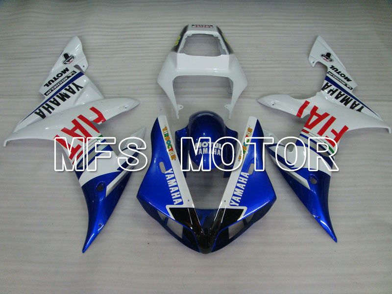 Yamaha YZF-R1 2002-2003 Injection ABS Fairing - FIAT - Blue White - MFS3295 - Fairings Kit