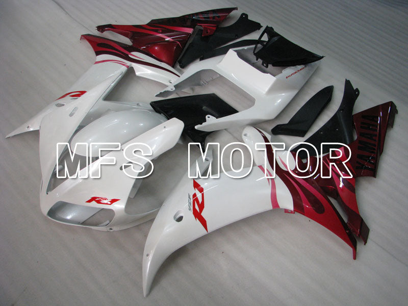 Yamaha YZF-R1 2002-2003 Injection ABS Fairing - Factory Style - Red White - MFS3305 - Fairings Kit