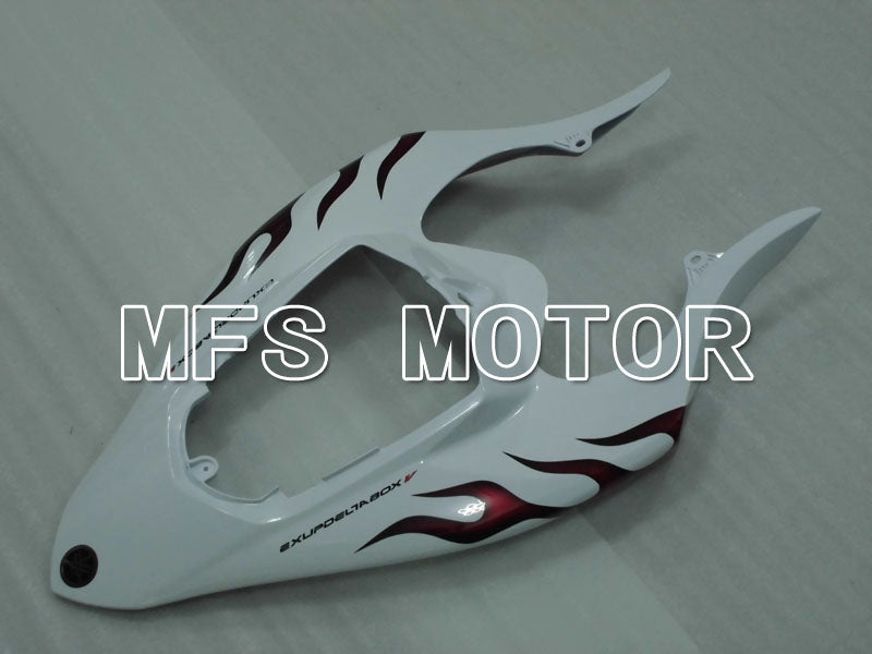 Yamaha YZF-R1 2004-2006 Injection ABS Fairing - Flame - White Red - MFS3373 - Fairings Kit