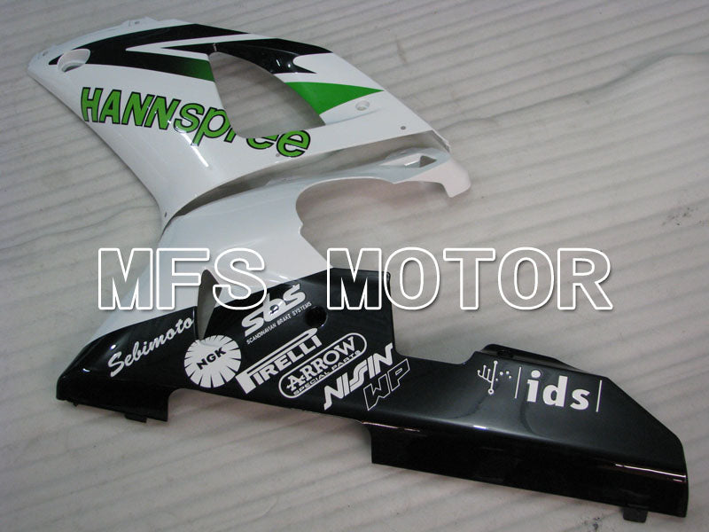 Yamaha YZF-R1 1998-1999 Injection ABS Fairing - HANN Spree - Black White - MFS3397 - Fairings Kit