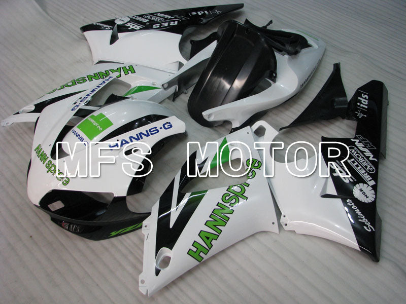 Yamaha YZF-R1 1998-1999 Injection ABS Fairing - HANN Spree - Black White - MFS3397 - Fairings Kit