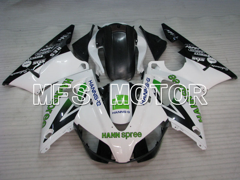 Yamaha YZF-R1 1998-1999 Injection ABS Fairing - HANN Spree - Black White - MFS3397 - Fairings Kit