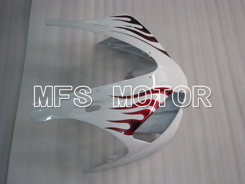 Yamaha YZF-R1 1998-1999 Injection ABS Fairing - Flame - Black White - MFS3403 - Fairings Kit