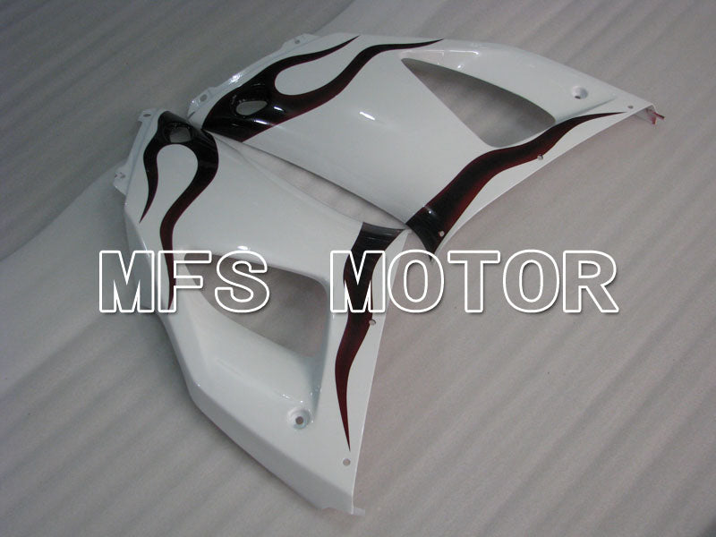 Yamaha YZF-R1 1998-1999 Injection ABS Fairing - Flame - Black White - MFS3403 - Fairings Kit