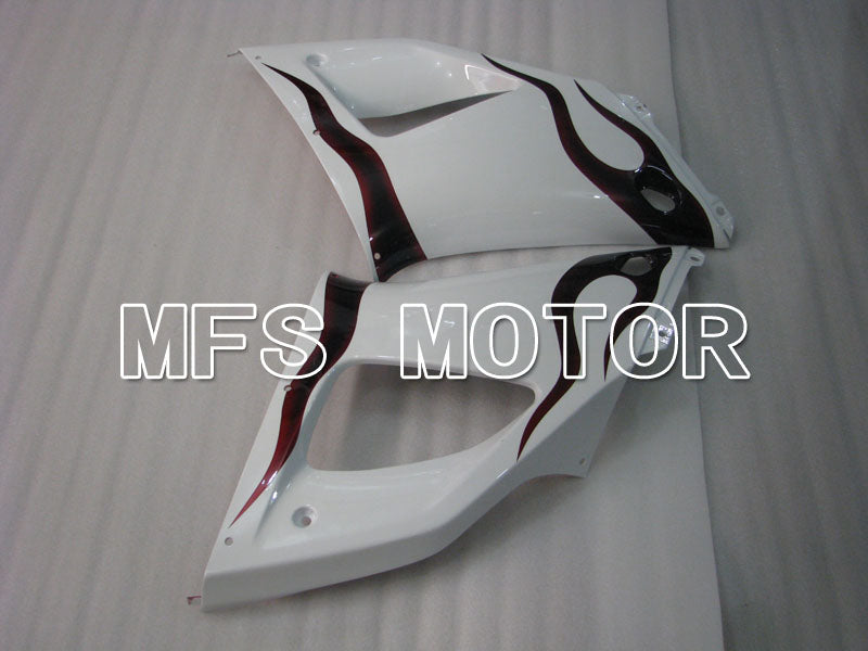 Yamaha YZF-R1 1998-1999 Injection ABS Fairing - Flame - Black White - MFS3403 - Fairings Kit