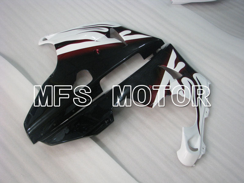 Yamaha YZF-R1 1998-1999 Injection ABS Fairing - Flame - Black White - MFS3403 - Fairings Kit