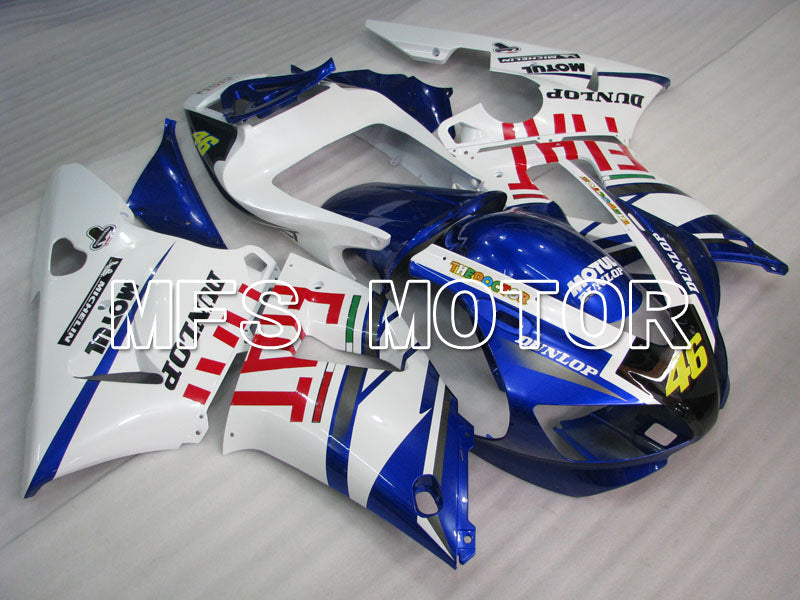 Yamaha YZF-R1 1998-1999 Injection ABS Fairing - FIAT - Blue White - MFS3407 - Fairings Kit