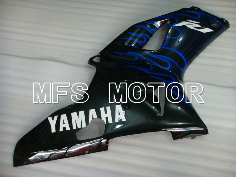 Yamaha YZF-R1 1998-1999 Injection ABS Fairing - Flame - Black Blue - MFS3412 - Fairings Kit