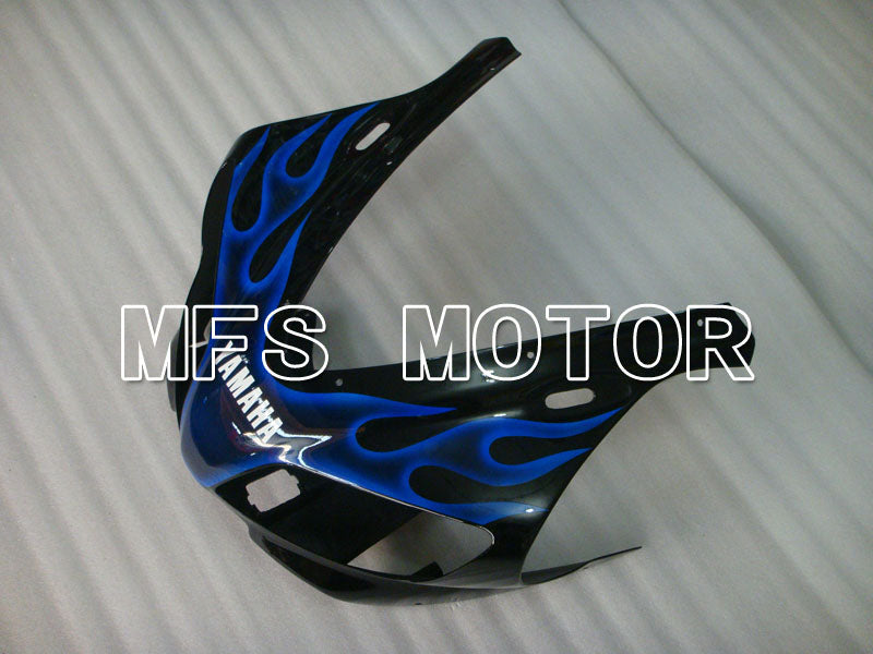 Yamaha YZF-R1 1998-1999 Injection ABS Fairing - Flame - Black Blue - MFS3412 - Fairings Kit