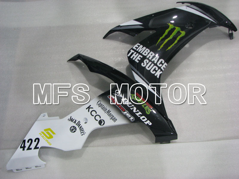 Yamaha YZF-R1 2004-2006 Injection ABS Fairing - Monster - Black White - MFS3419 - Fairings Kit