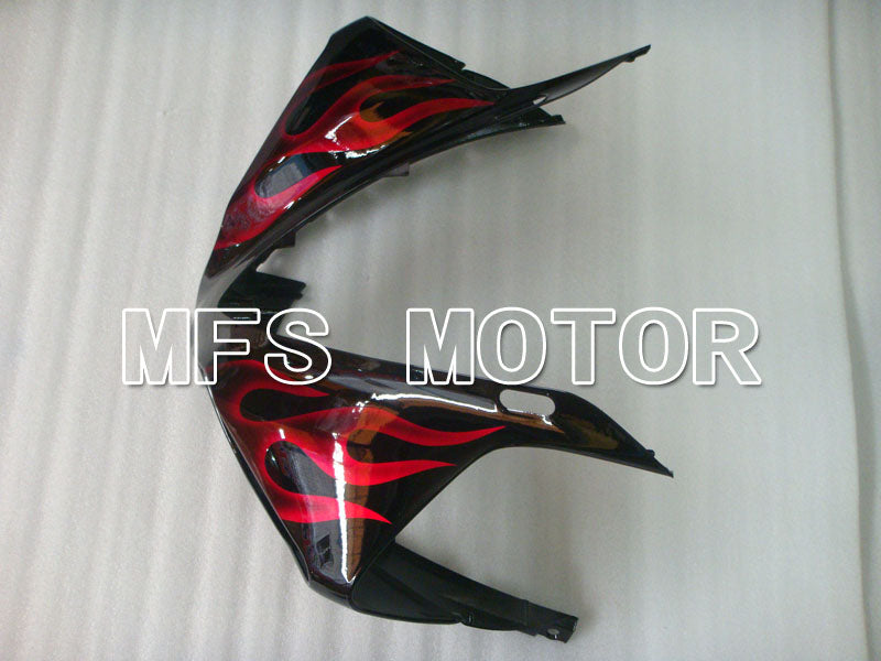 Yamaha YZF-R1 2009-2011 Injection ABS Fairing - Flame - Black Red wine color - MFS3450 - Fairings Kit