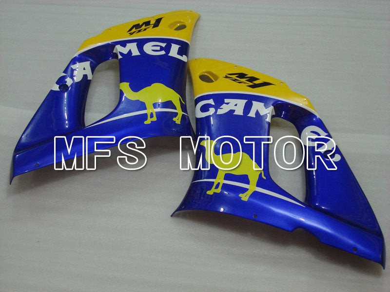 Yamaha YZF-R6 1998-2002 Injection ABS Fairing - Camel - Blue Yellow - MFS3481 - Fairings Kit