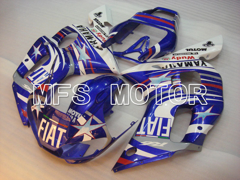 Yamaha YZF-R6 1998-2002 Injection ABS Fairing - FIAT - Blue White - MFS3485 - Fairings Kit