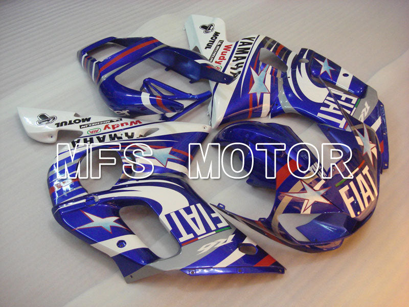 Yamaha YZF-R6 1998-2002 Injection ABS Fairing - FIAT - Blue White - MFS3485 - Fairings Kit