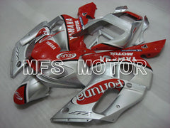 Yamaha YZF-R6 1998-2002 Injection ABS Fairing - Fortuna - Red Silver - MFS3488 - Fairings Kit