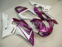 Yamaha YZF-R6 1998-2002 Injection ABS Fairing - Factory Style - Purple White - MFS3493 - Fairings Kit