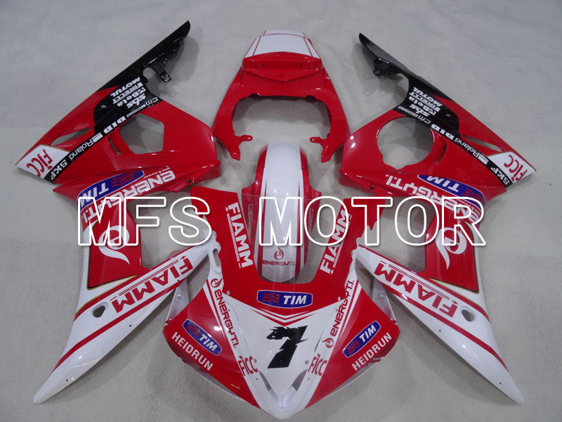 Yamaha YZF-R6 2003-2004 Injection ABS Fairing - FIAMM - Red White - MFS3527 - Fairings Kit