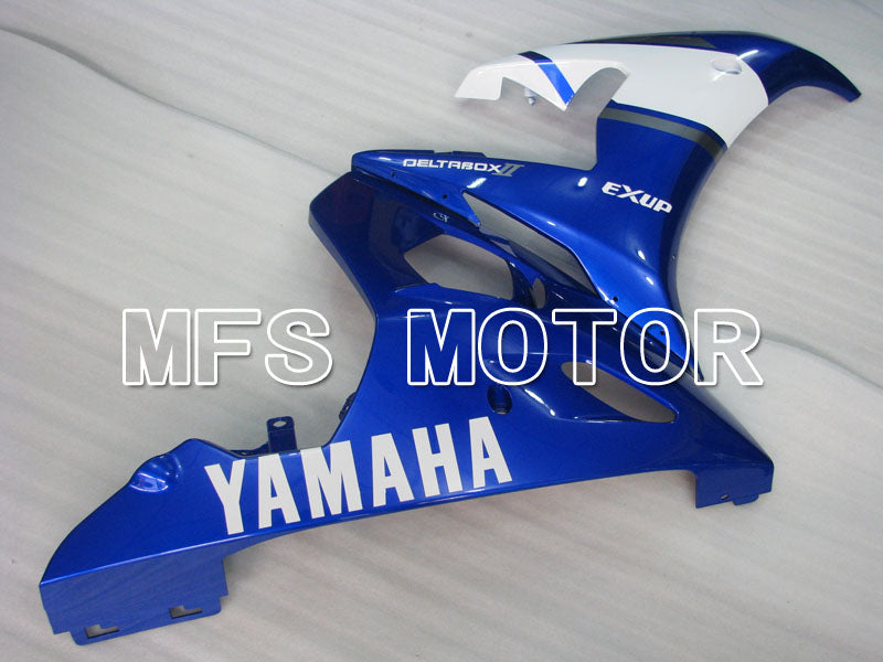 Yamaha YZF-R6 2003-2004 Injection ABS Fairing - Factory Style - Blue White - MFS3528 - Fairings Kit