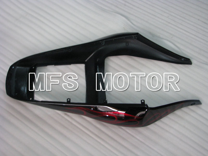 Yamaha YZF-R6 1998-2002 Injection ABS Fairing - Flame - Black Red - MFS3543 - Fairings Kit