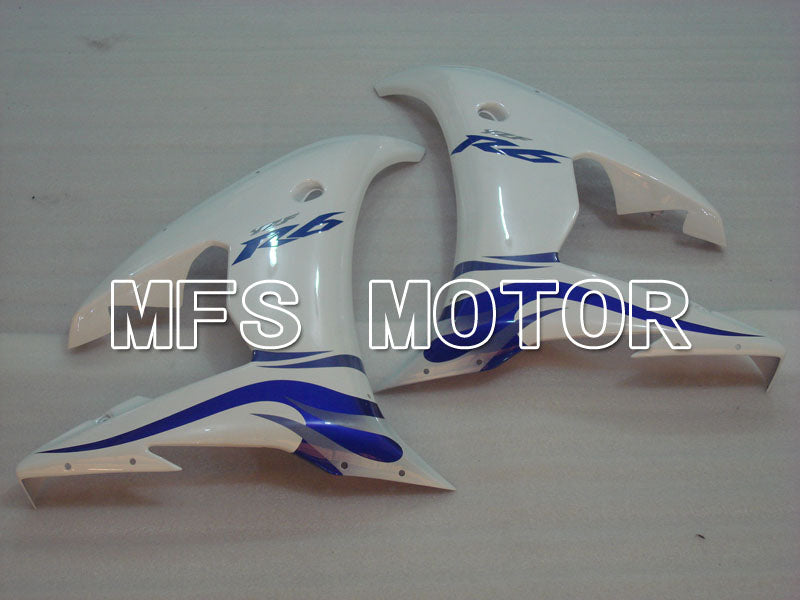 Yamaha YZF-R6 2003-2004 Injection ABS Fairing - Factory Style - Blue White - MFS3544 - Fairings Kit
