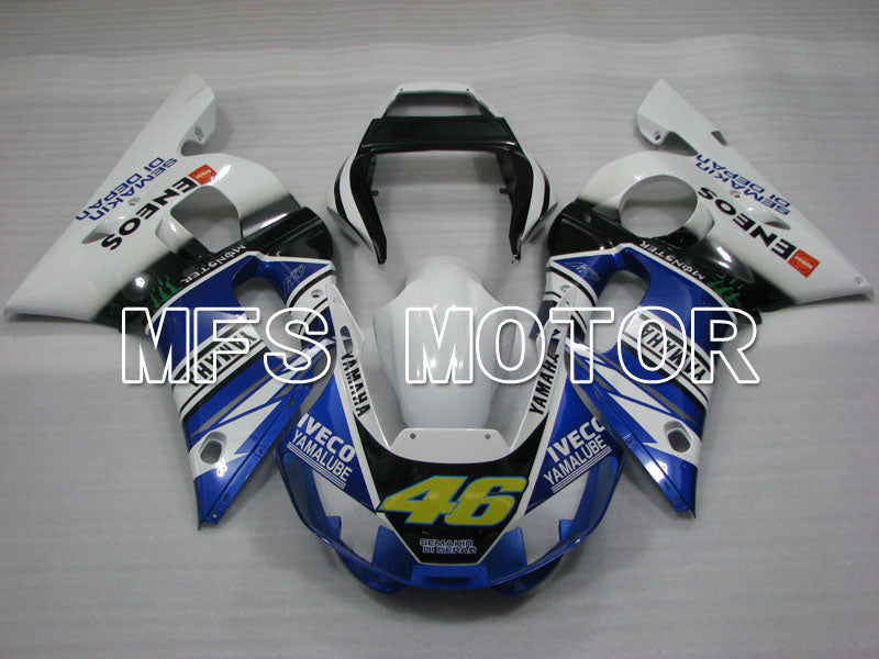 Yamaha YZF-R6 1998-2002 Injection ABS Fairing - Monster - Blue White - MFS3547 - Fairings Kit