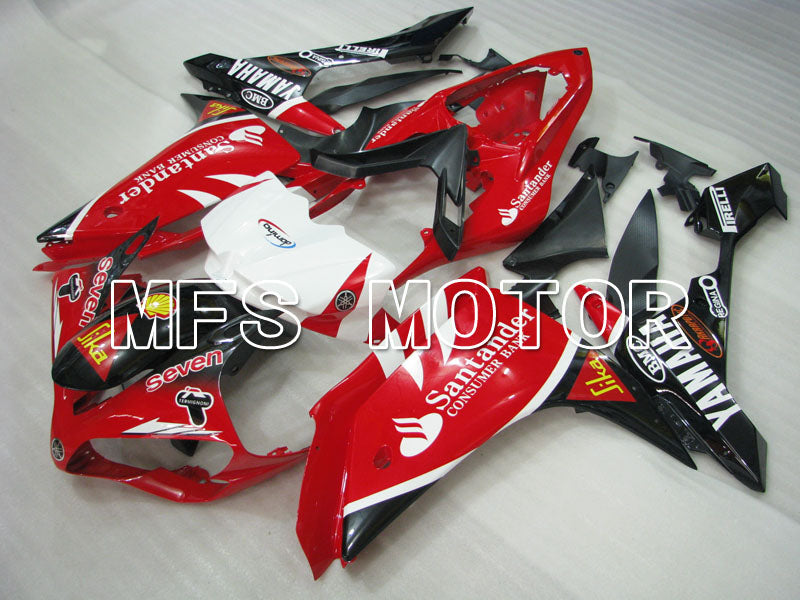 Yamaha YZF-R1 2007-2008 Injection ABS Fairing - Santander - White Red - MFS3569 - Fairings Kit
