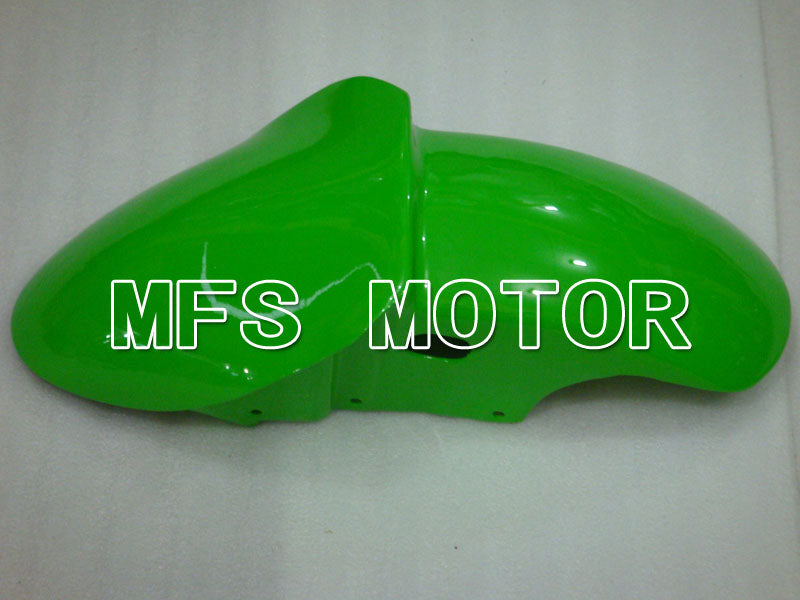 Kawasaki NINJA ZX6R 2000-2002 Injection ABS Fairing - Factory Style - Black Green - MFS3622 - Fairings Kit