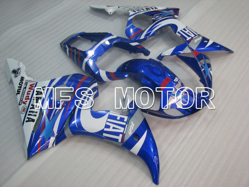 Yamaha YZF-R6 2003-2004 Injection ABS Fairing - FIAT - Blue White - MFS3635 - Fairings Kit