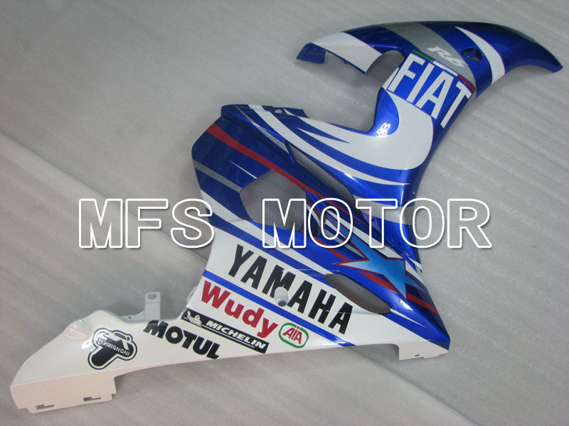 Yamaha YZF-R6 2003-2004 Injection ABS Fairing - FIAT - Blue White - MFS3635 - Fairings Kit