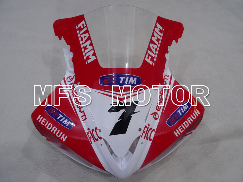 Yamaha YZF-R6 2005 Injection ABS Fairing - FIAMM - Red White - MFS3654 - Fairings Kit