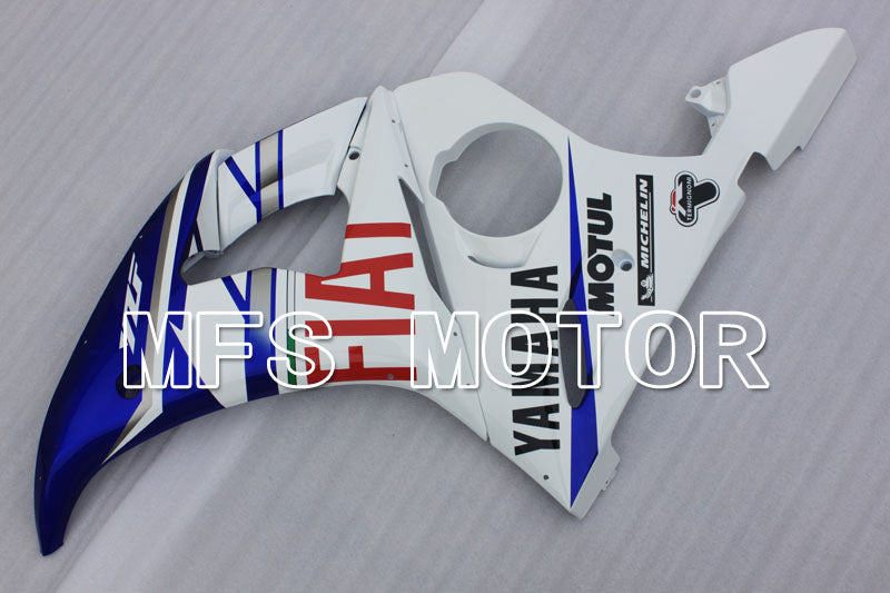 Yamaha YZF-R6 2003-2004 Injection ABS Fairing - FIAT - Blue White - MFS3655 - Fairings Kit