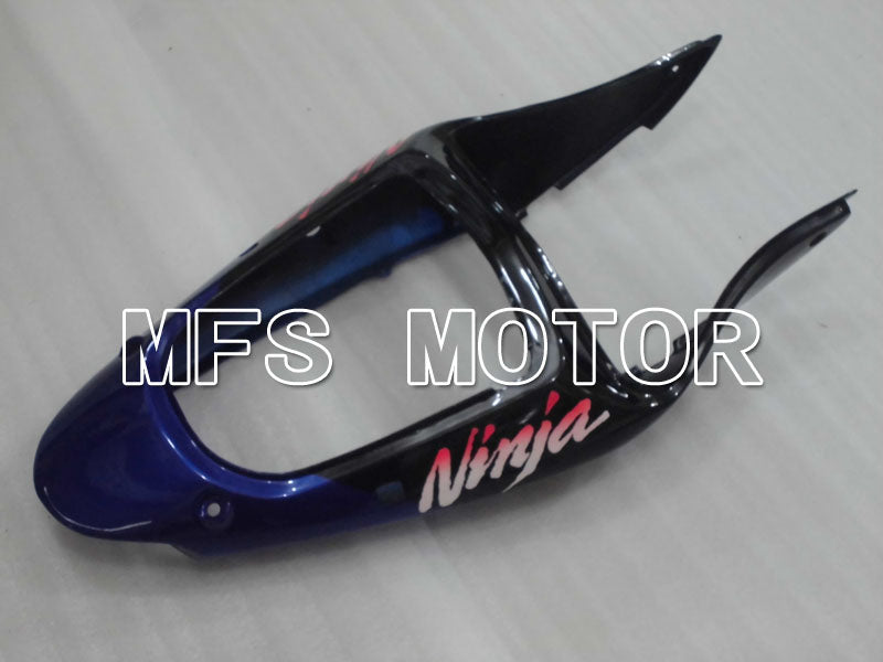 Kawasaki NINJA ZX6R 2000-2002 Injection ABS Fairing - Factory Style - Black Blue - MFS3676 - Fairings Kit