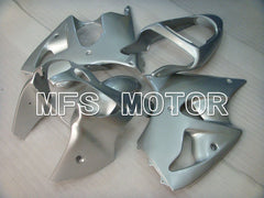 Kawasaki NINJA ZX6R 2000-2002 Injection ABS Fairing - Factory Style - Silver - MFS3679 - Fairings Kit