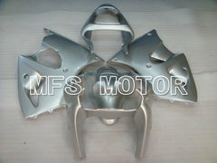Kawasaki NINJA ZX6R 2000-2002 Injection ABS Fairing - Factory Style - Silver - MFS3679 - Fairings Kit