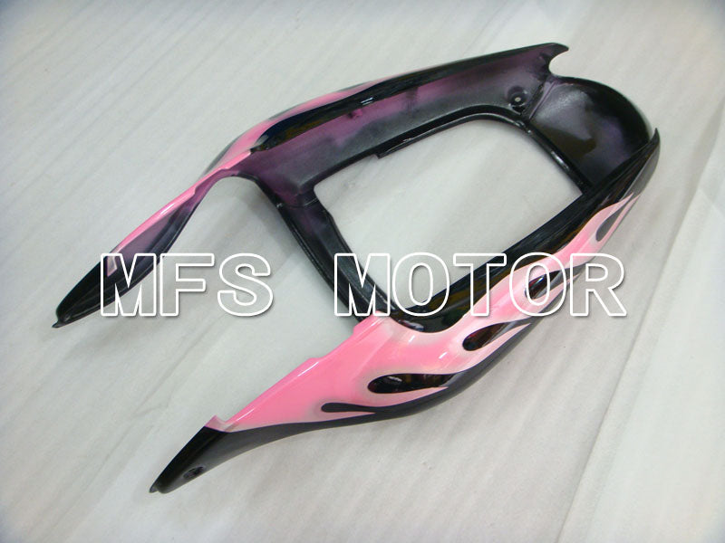 Kawasaki NINJA ZX6R 2000-2002 Injection ABS Fairing - Flame - Black Pink - MFS3680 - Fairings Kit