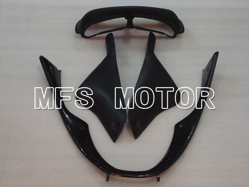 Kawasaki NINJA ZX6R 2000-2002 Injection ABS Fairing - Flame - Black Blue - MFS3682 - Fairings Kit