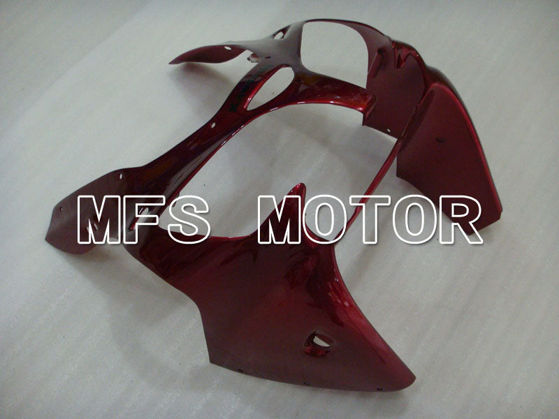 Kawasaki NINJA ZX6R 2000-2002 Injection ABS Fairing - Factory Style - Black Red - MFS3687 - Fairings Kit