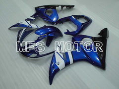 Yamaha YZF-R6 2005 Injection ABS Fairing - Factory Style - Blue White - MFS3700 - Fairings Kit