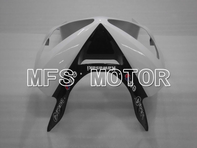 Kawasaki NINJA ZX6R 2003-2004 Injection ABS Fairing - Monster - Black White - MFS3713 - Fairings Kit