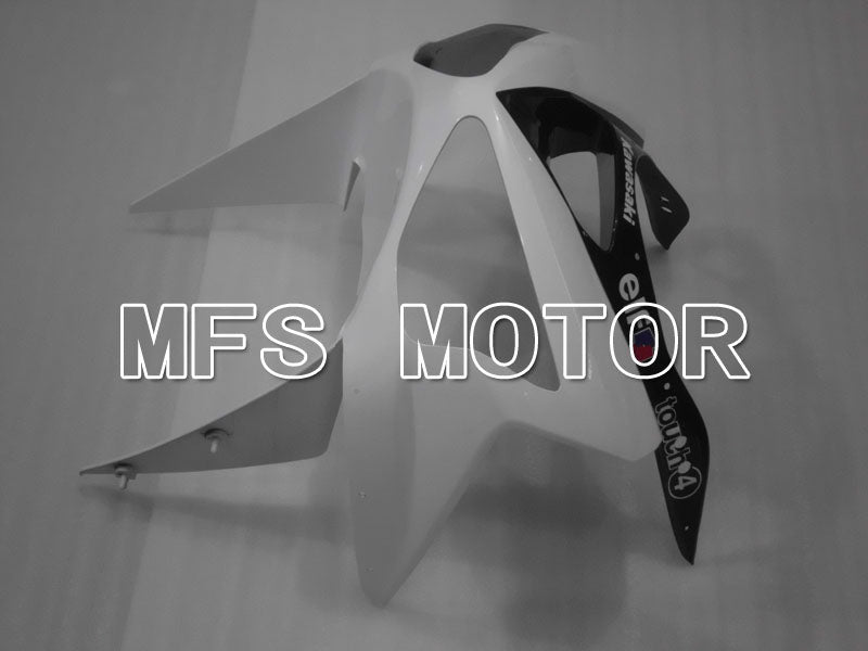 Kawasaki NINJA ZX6R 2003-2004 Injection ABS Fairing - Monster - Black White - MFS3713 - Fairings Kit