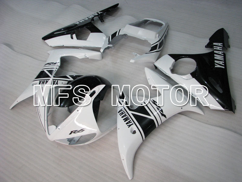Yamaha YZF-R6 2005 Injection ABS Fairing - Factory Style - White Black - MFS3724 - Fairings Kit