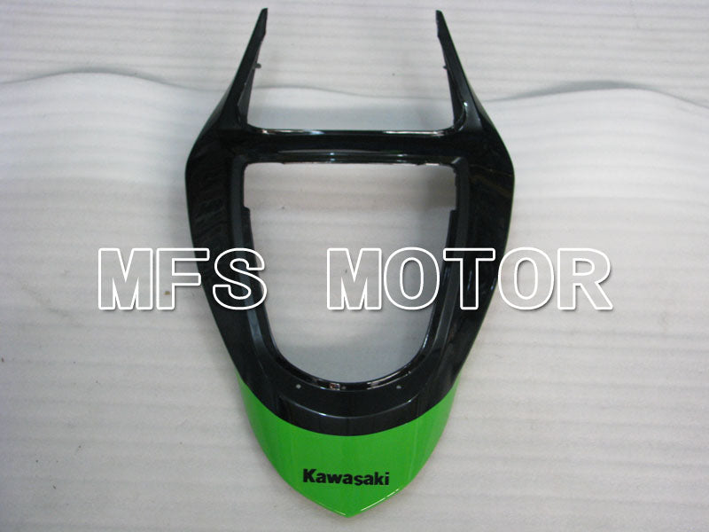 Kawasaki NINJA ZX6R 2003-2004 Injection ABS Fairing - Monster - Black Green - MFS3735 - Fairings Kit