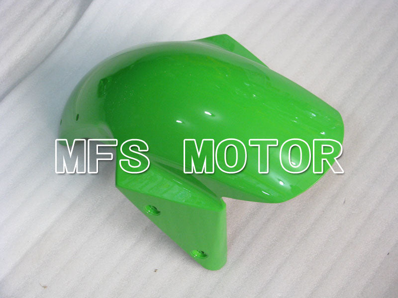 Kawasaki NINJA ZX6R 2003-2004 Injection ABS Fairing - Monster - Black Green - MFS3735 - Fairings Kit