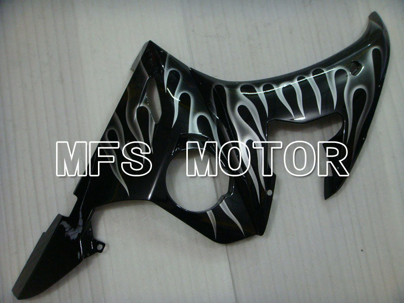 Yamaha YZF-R6 2005 Injection ABS Fairing - Flame - Black Gray - MFS3744 - Fairings Kit