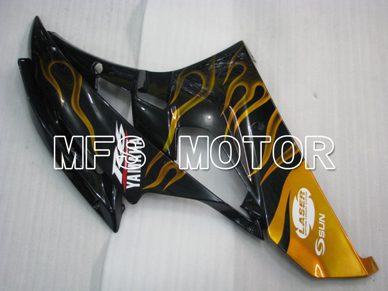 Yamaha YZF-R6 2006-2007 Injection ABS Fairing - Flame - Gold Black - MFS3752 - Fairings Kit