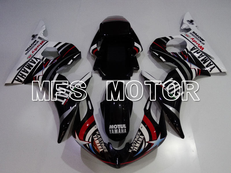 Yamaha YZF-R6 2005 Injection ABS Fairing - FIAT - Black White - MFS3754 - Fairings Kit