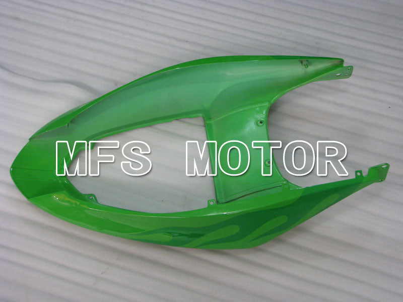 Kawasaki NINJA ZX6R 2005-2006 Injection ABS Fairing - Flame - Green - MFS3772 - Fairings Kit