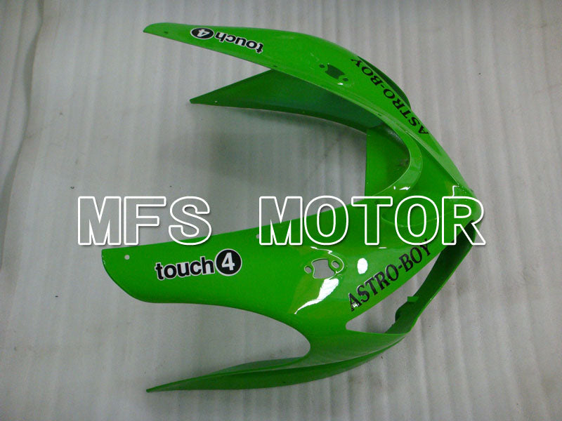 Kawasaki NINJA ZX6R 2005-2006 Injection ABS Fairing - Others - Black Green - MFS3783 - Fairings Kit
